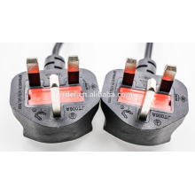 Two pin+Earth Industrial Plugs 2m Right-angled Iec Mains Power Cable